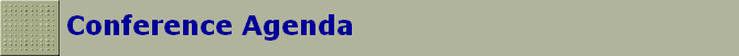 Conference Agenda